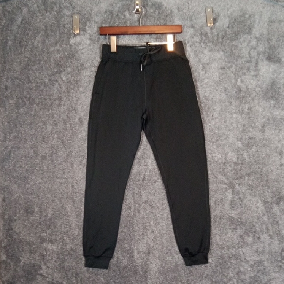 Woolx Merino Wool Blend Black Joggers Winter Outdoors Gorpcore Womens Xs - Picture 3 of 7